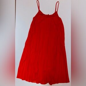 Lulu’s Red Flowy Mini Dress